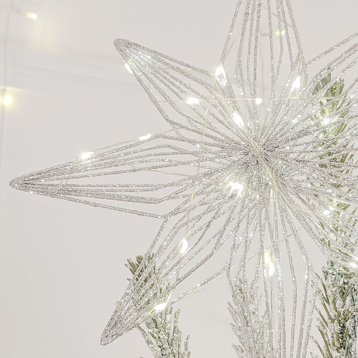 Siena Silver Star Tree Topper Accessories 