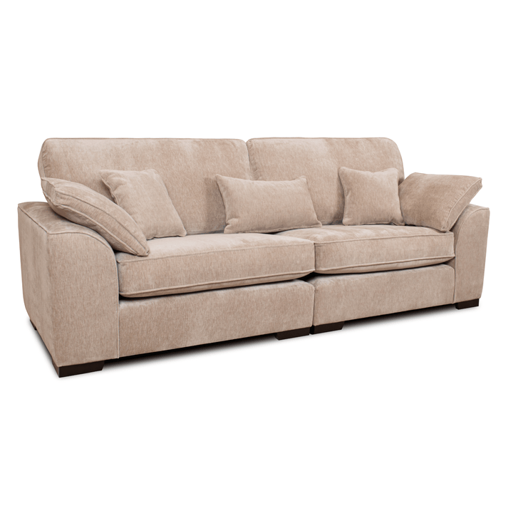 Sienna Champagne Chenille Sofa Range Sofa 