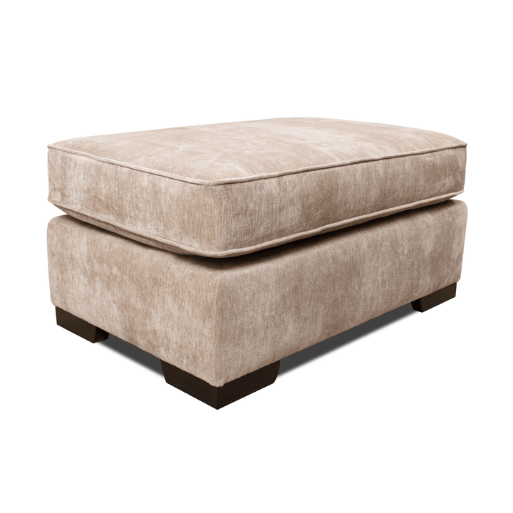 Sienna Champagne Chenille Sofa Range Sofa Large Footstool 