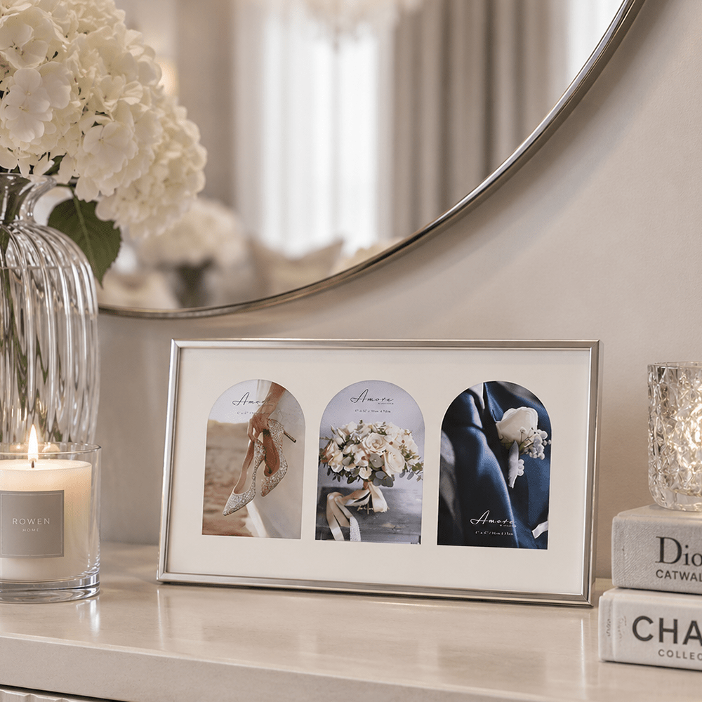 Silver Multi Arch Photo Frame Accessories 