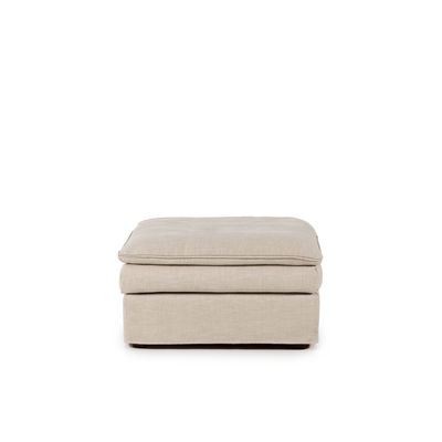 Snooze Sand Textured Squashy Footstool Sofa 