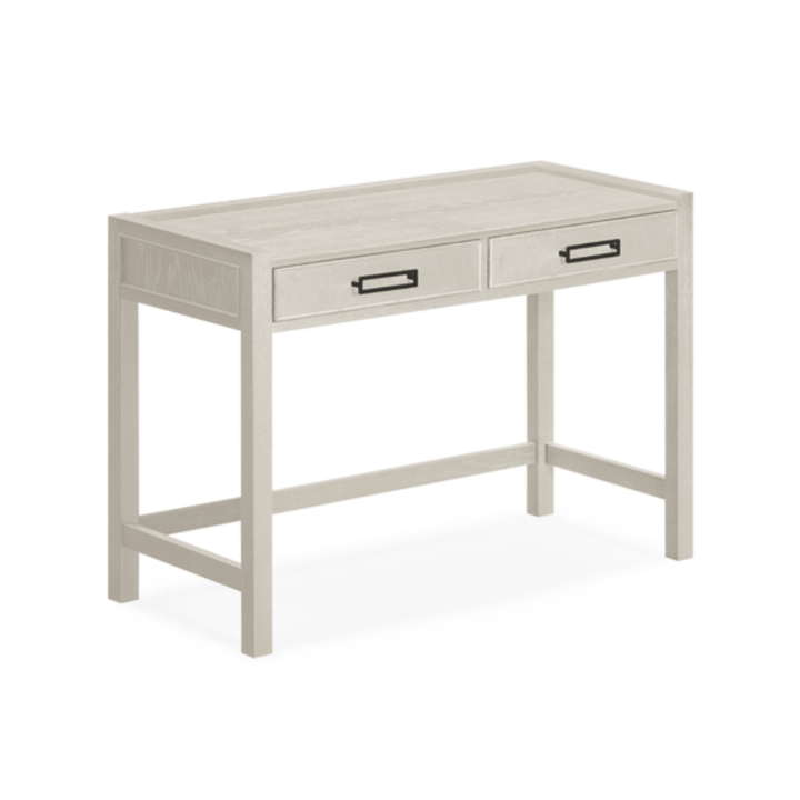 Soho White Oak Veneer 2 Drawer Dressing Table Furniture 