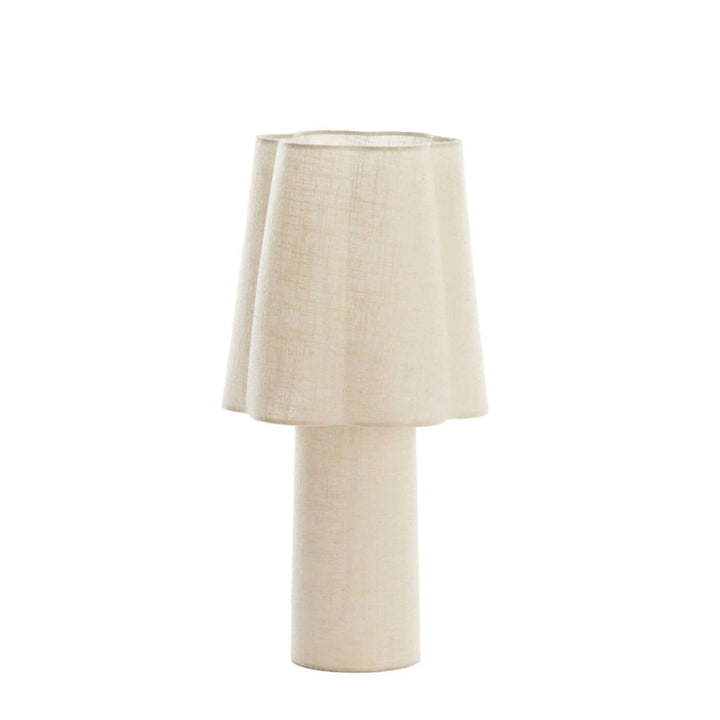 Somerset Neutral Linen Table Lamp Lighting 