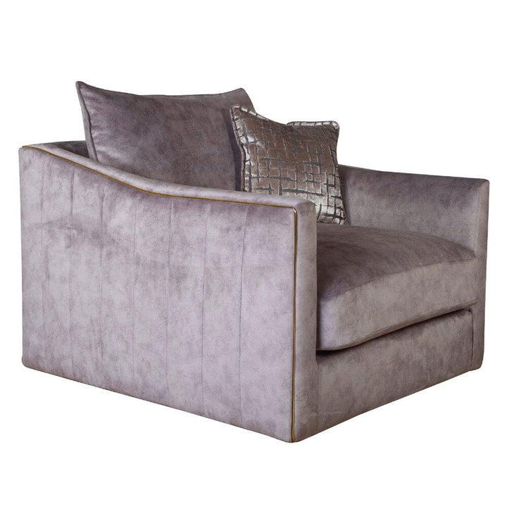 Sophia Pewter Velvet Armchair MTO Sofa 