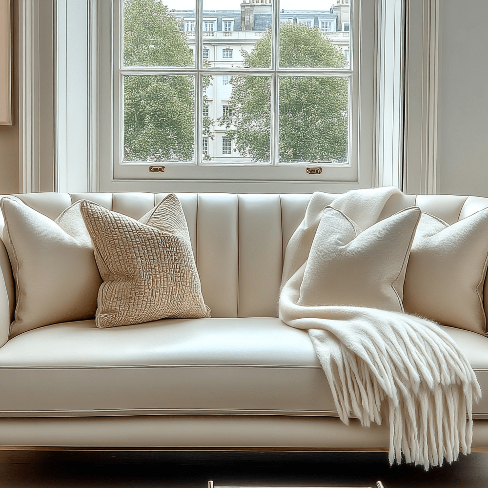 Sotani Cream Woven Tasselled Throw – Rowen Homes