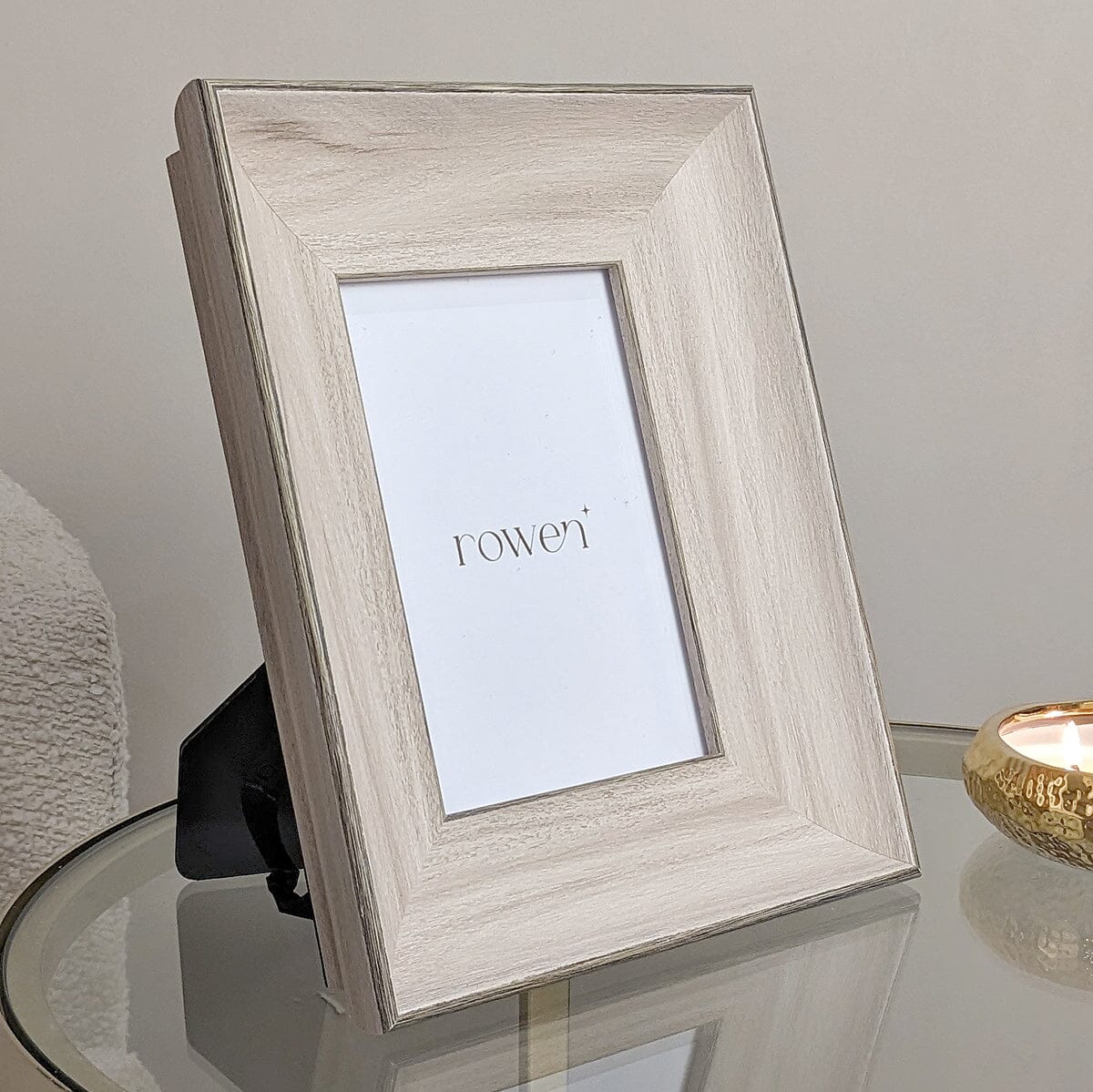 Stanton White Washed Wooden Photo Frame - 5x7" Accessories 