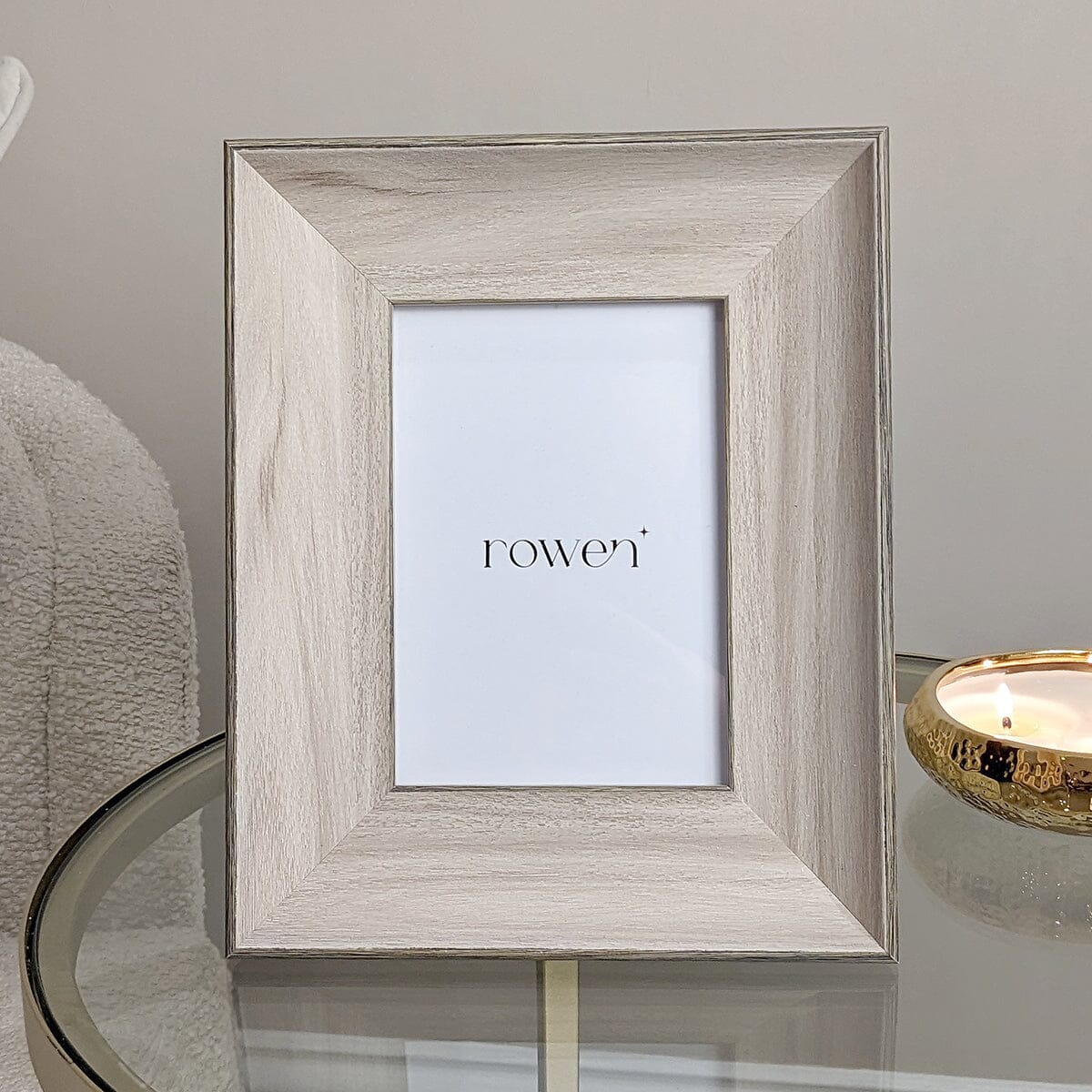 Stanton White Washed Wooden Photo Frame - 5x7" Accessories 