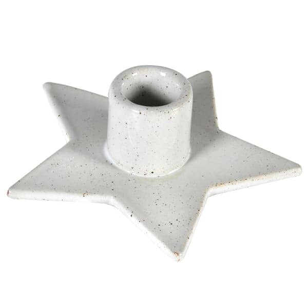 Star Decorative Porcelain Candle Holder Accessories 