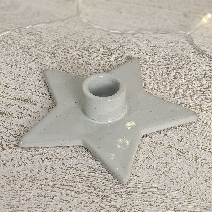 Star Decorative Porcelain Candle Holder Accessories 