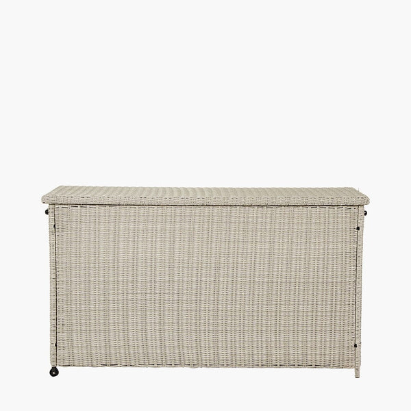 Stone Grey Outdoor Large Cushion Box Outdoor 