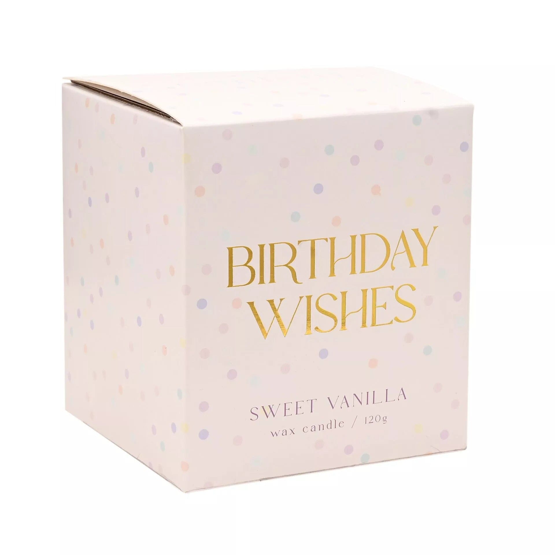 Sweet Vanilla Confetti 'Birthday Wishes' Candle Fragrance 