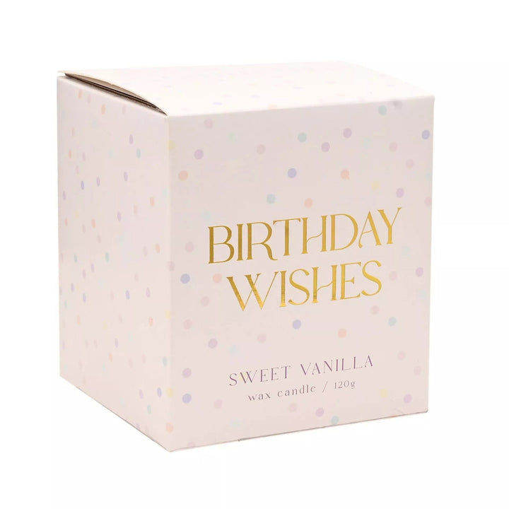 Sweet Vanilla Confetti 'Birthday Wishes' Candle Fragrance 