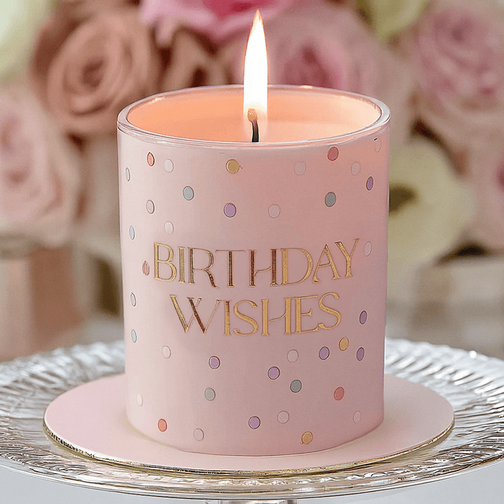 Sweet Vanilla Confetti 'Birthday Wishes' Candle Fragrance 