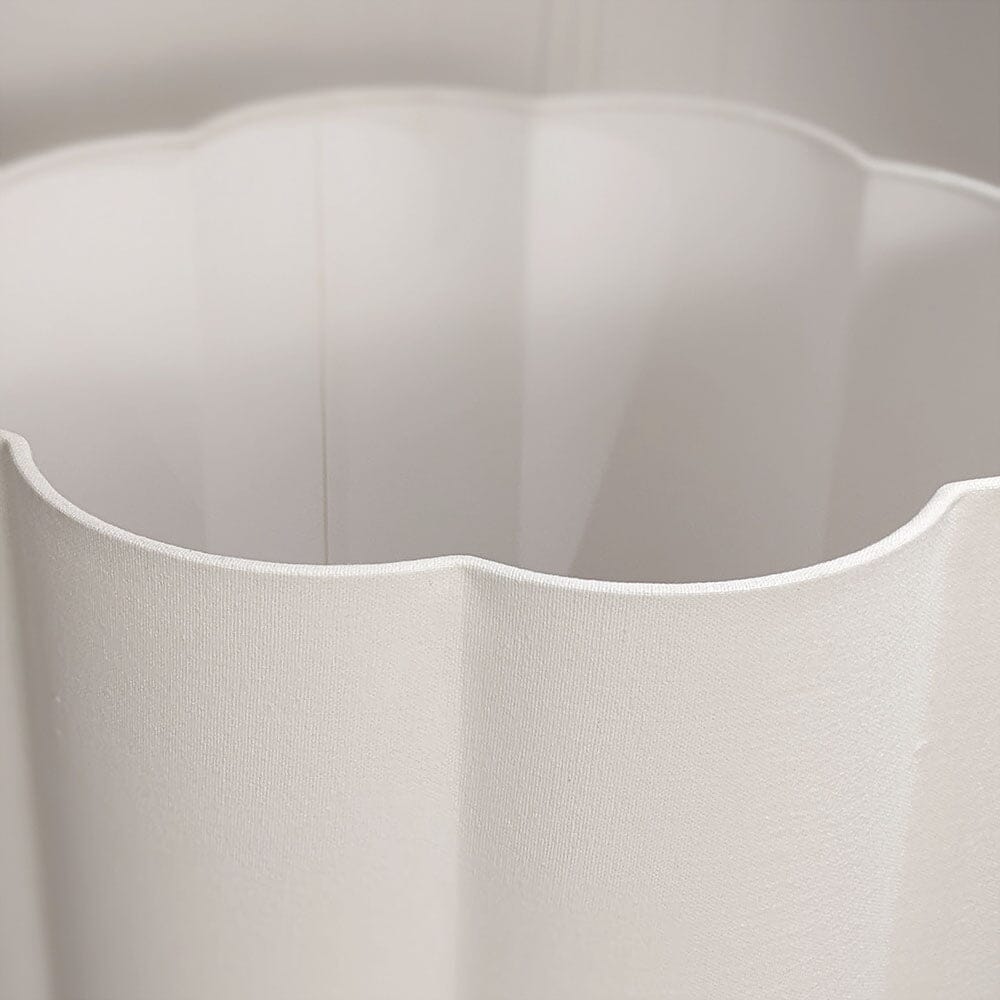 Tala Black & Cream Scalloped Table Lamp Lighting 