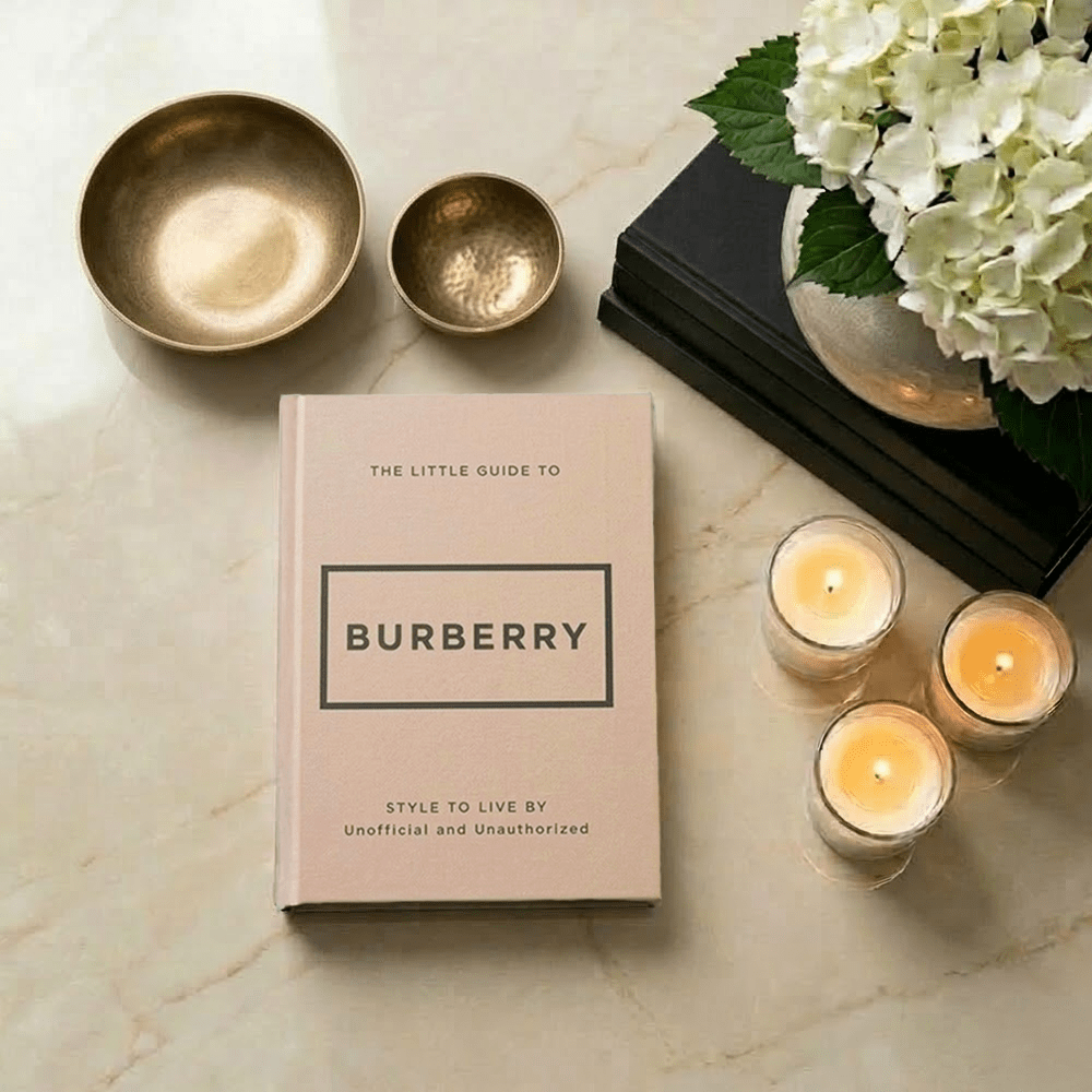 The Little Guide to Burberry Mini Coffee Table Book Accessories 