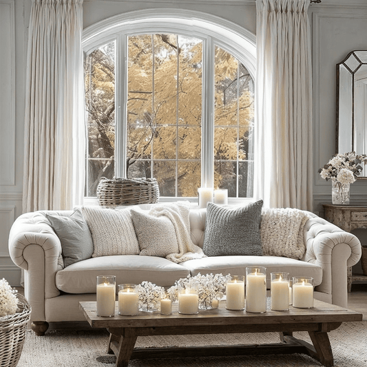 Tilda Oatmeal Chesterfield 3 Seater Sofa Sofa 