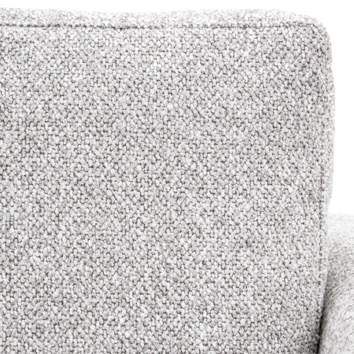 Tilly Grey Textured Buttoned Back Armchair Furniture 