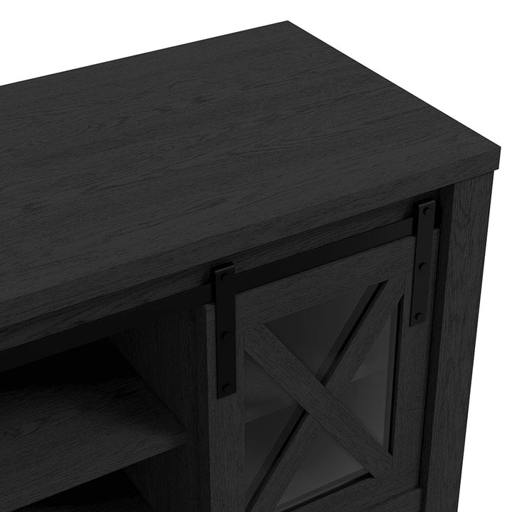 Toulouse Black Wooden TV Stand Furniture 