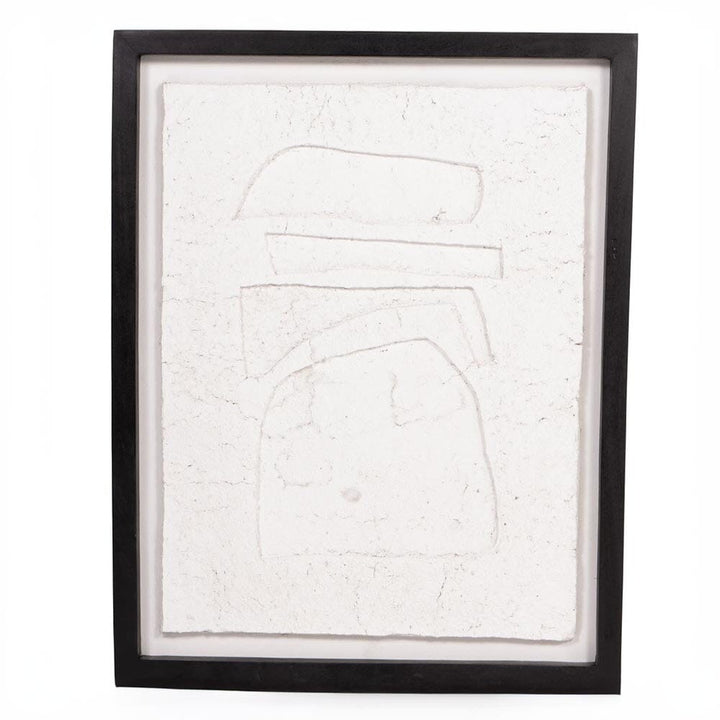 Tresor Monochrome Textured Abstract Wall Art - I Accessories 