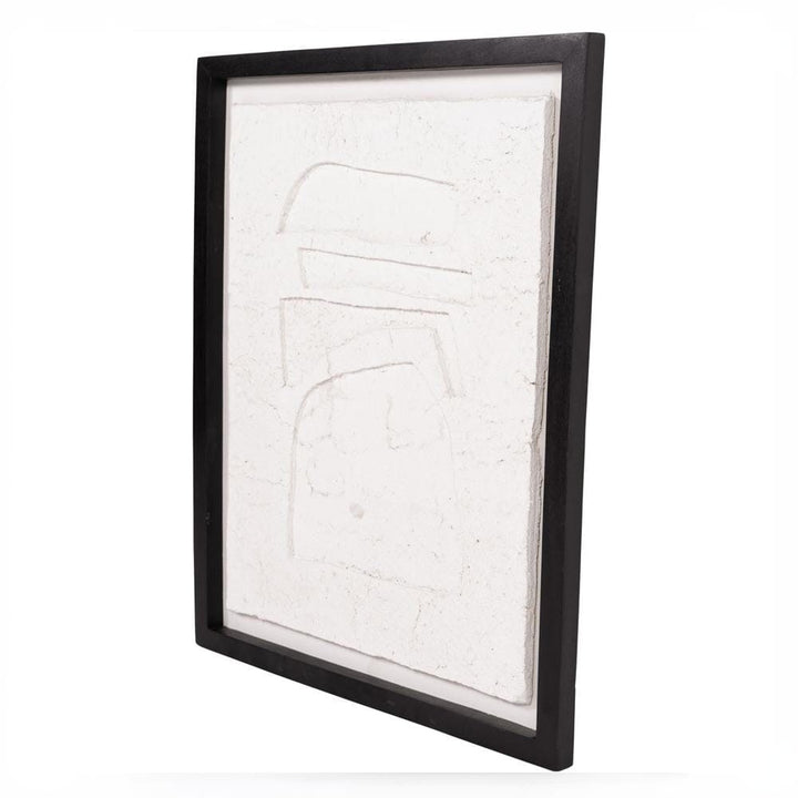 Tresor Monochrome Textured Abstract Wall Art - I Accessories 