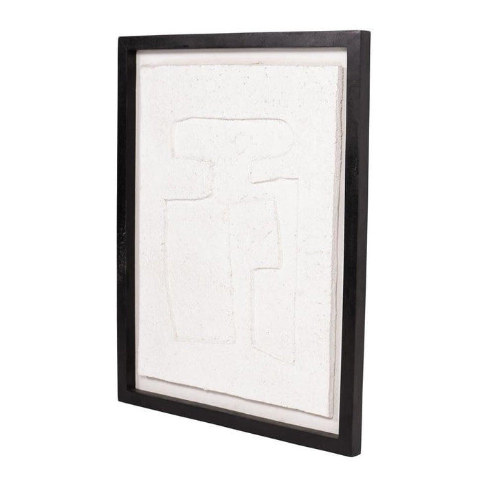 Tresor Monochrome Textured Abstract Wall Art - II Accessories 