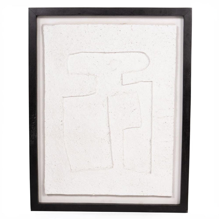 Tresor Monochrome Textured Abstract Wall Art - II Accessories 