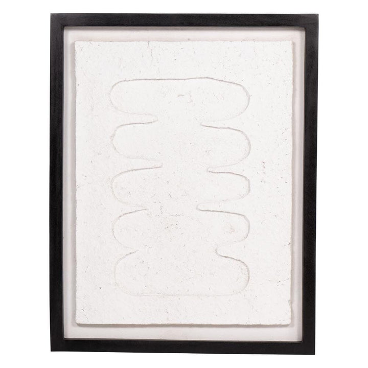 Tresor Monochrome Textured Abstract Wall Art - III Accessories 