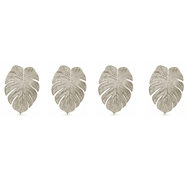 Tressa Gold Leaf Placemat - Set of 4 