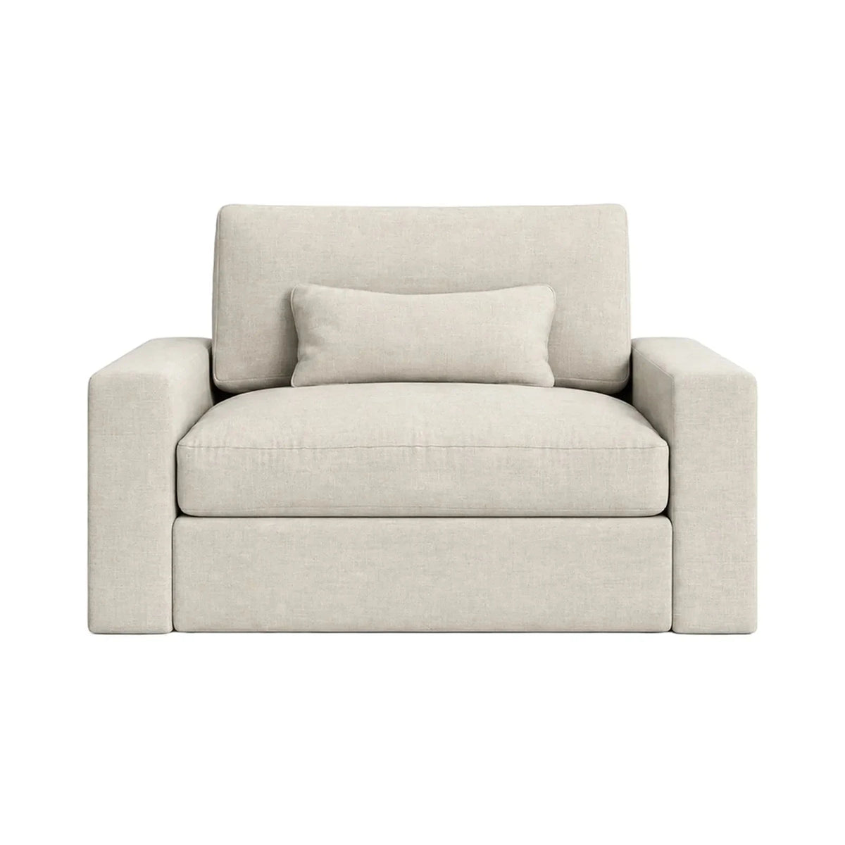 Tribeca Ash Greige Love Seat Sofa 