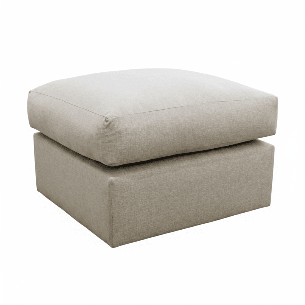 Tribeca Ash Greige Medium Footstool Sofa 