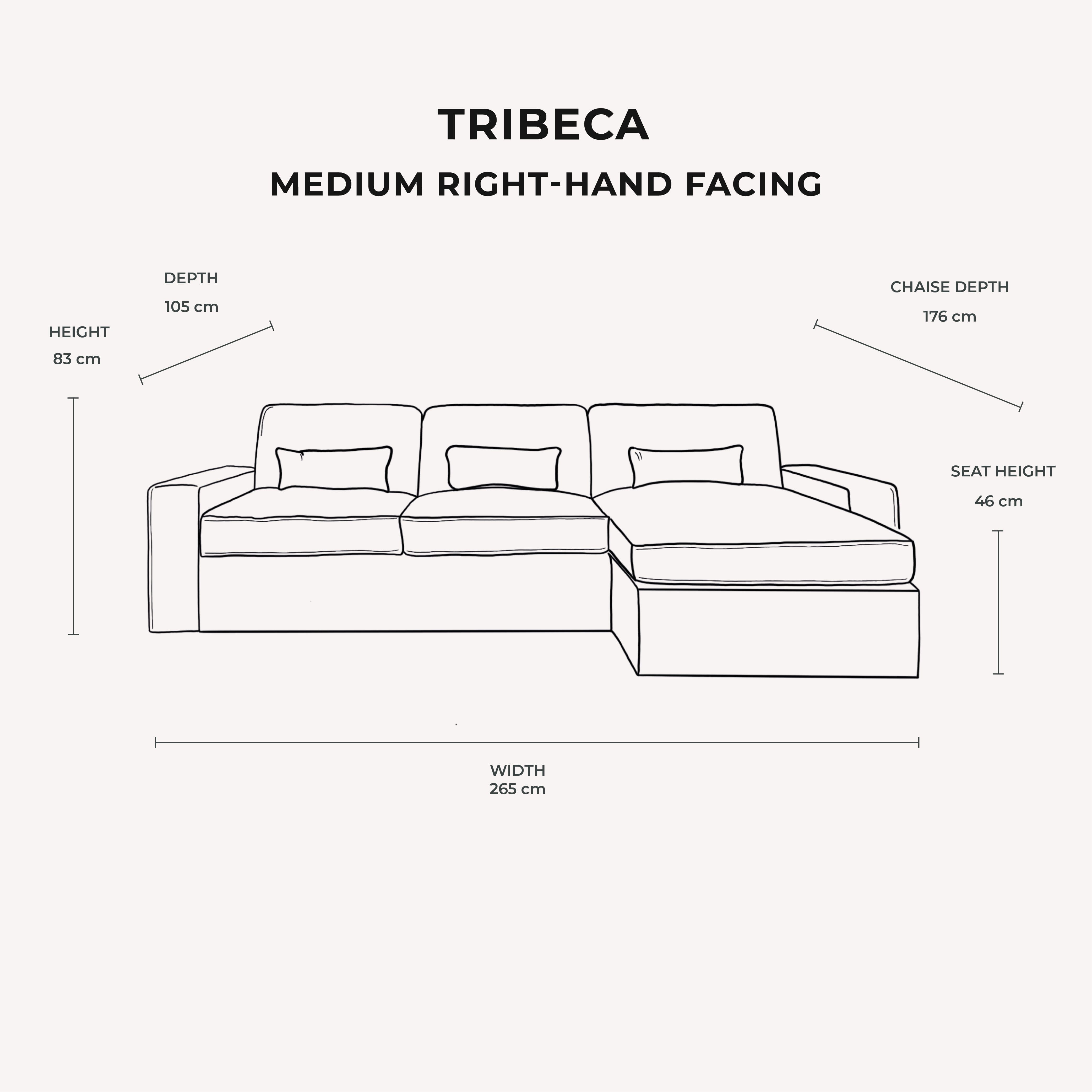 Tribeca Cream Velvet Sofa Range 