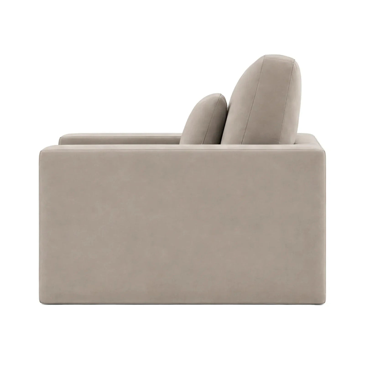Tribeca Mink Velvet 3 Seater Sofa Sofa 