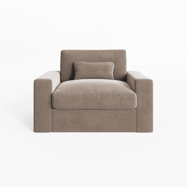 Tribeca Mink Velvet Sofa Range Sofa Love Seat 