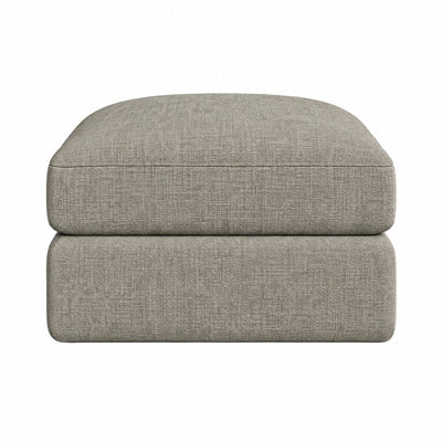 Tribeca Warm Grey Large U Shape Footstool Sofa 