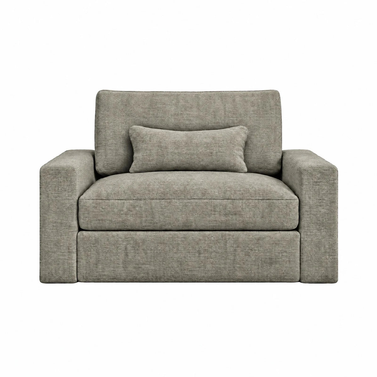 Tribeca Warm Grey Love Seat Sofa 