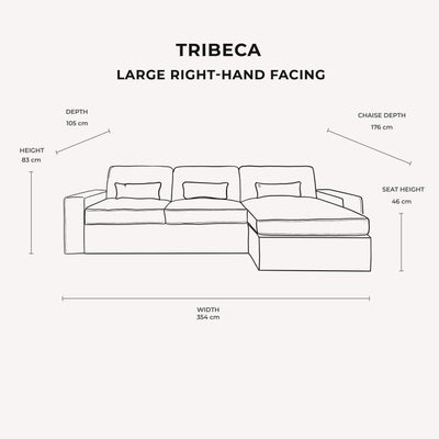 Tribeca Warm Grey Sofa Range MTO Sofa 