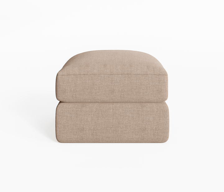 Tribeca Warm Grey Sofa Range Sofa U Shape Footstool Love Seat 