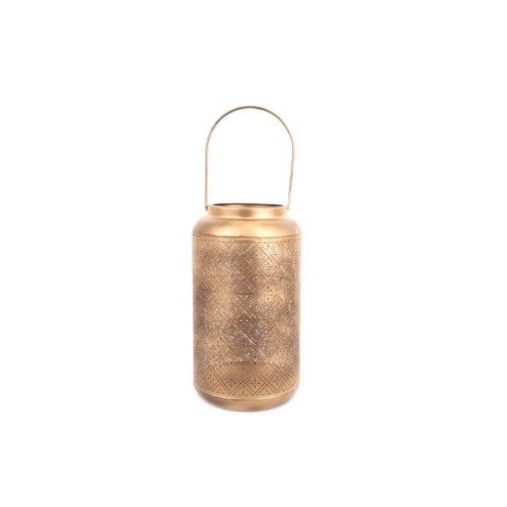 Tula Large Gold Lantern – Rowen Homes