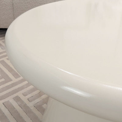 Tuscany Cream Round Coffee Table Furniture 