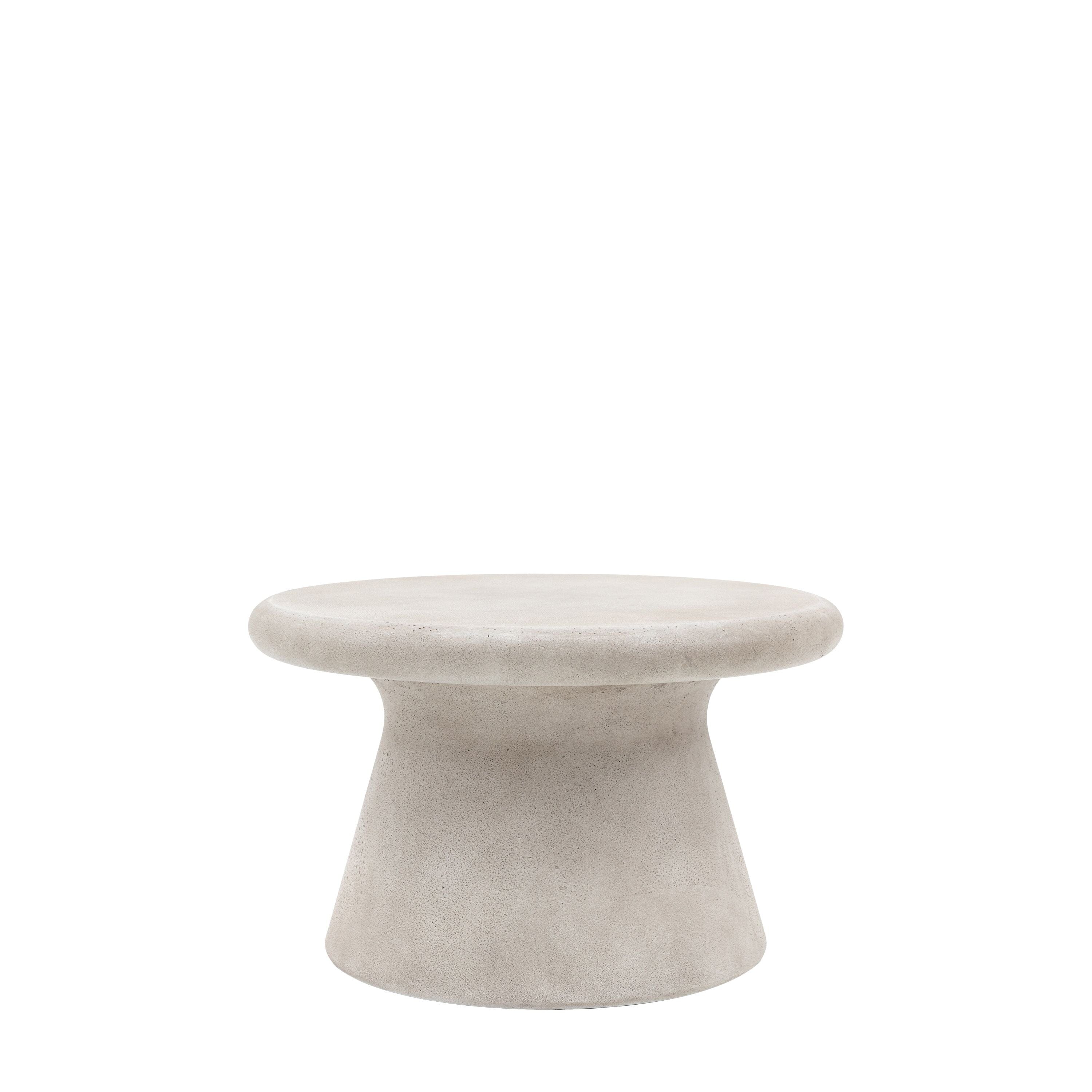 Tuscany Stone Indoor/Outdoor Round Coffee Table Furniture 