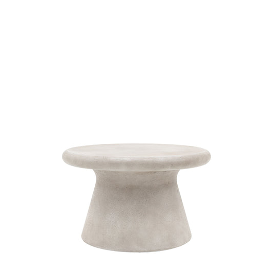 Tuscany Stone Indoor/Outdoor Round Coffee Table Furniture 