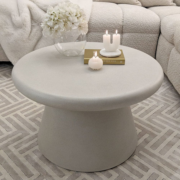 Tuscany Stone Round Coffee Table Furniture 