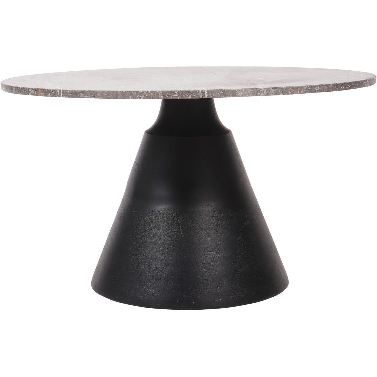 Valiona Large Black & Marble Coffee Table Furniture 