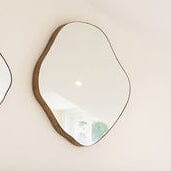 Valore Medium Bronze Abstract Wall Mirror Accessories 