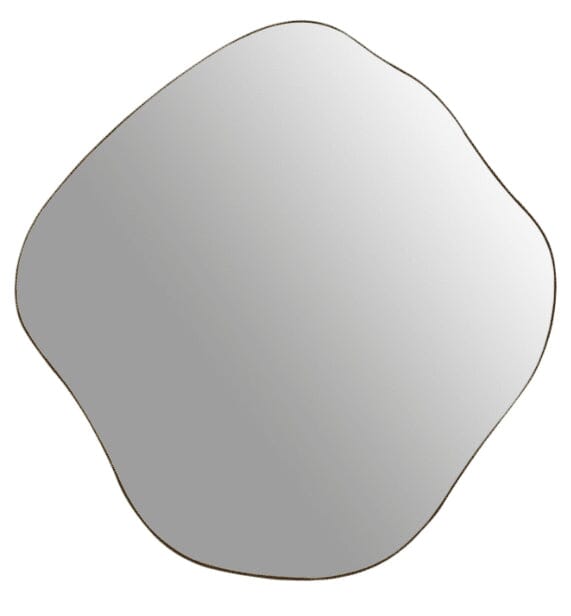 Valore Medium Bronze Abstract Wall Mirror Accessories 