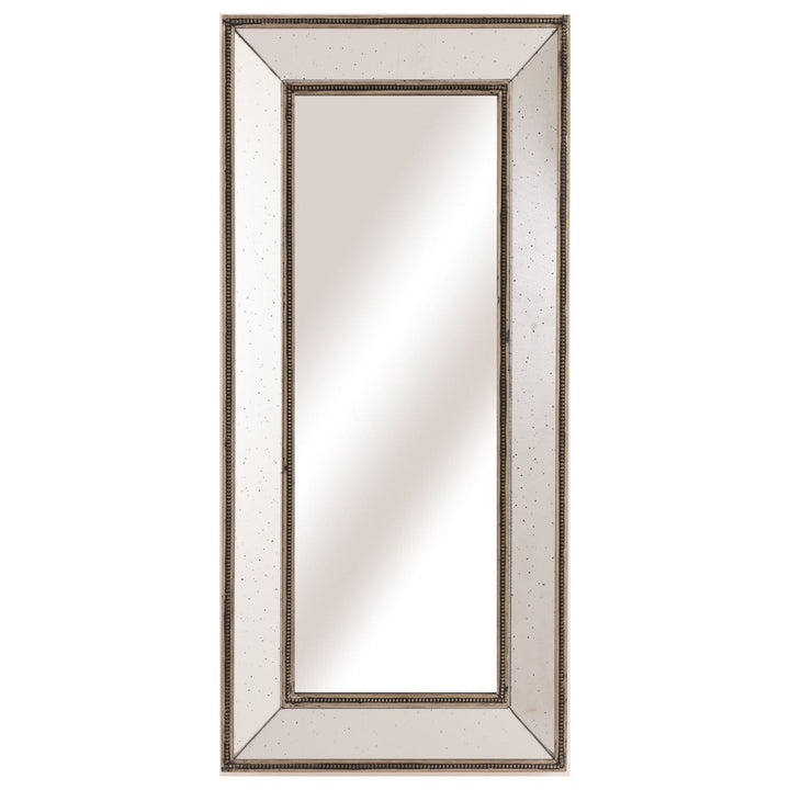 Vanosa Bronze Beaded Antique Effect Wall Mirror Accessories 