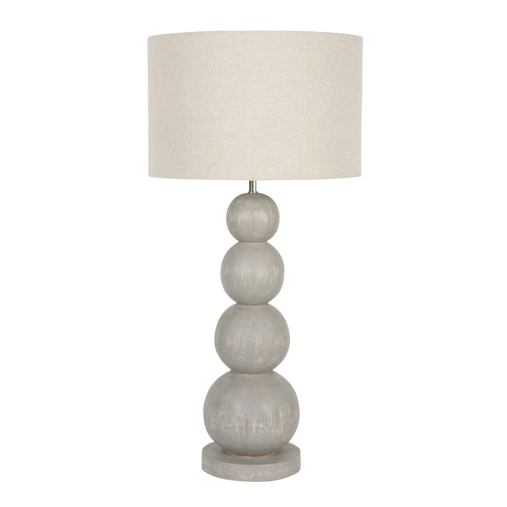 Velo XL Grey Distressed Table Lamp Lighting 