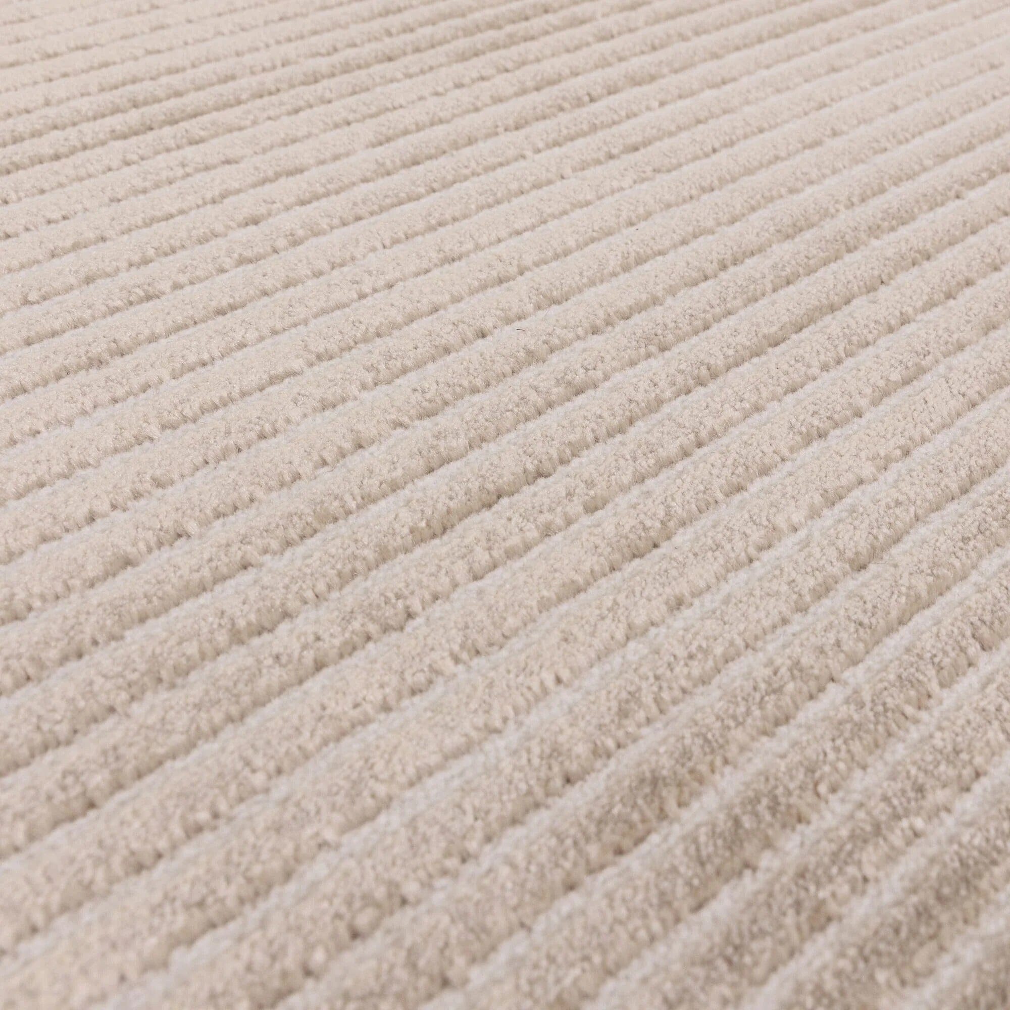 Venzia Beige Stripe Rug Textiles 