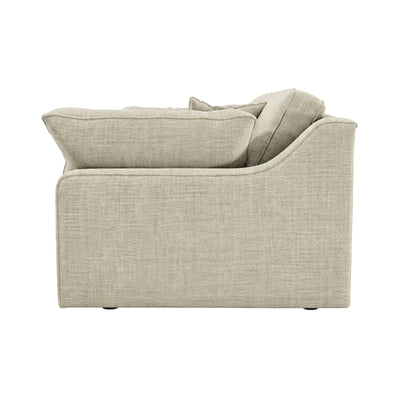 Victoria Beige Textured 4 Seater Sofa Sofa 