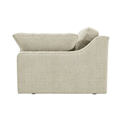 Victoria Beige Textured Love Seat Sofa 